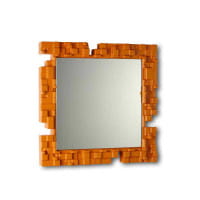 Wandspiegel Pixel - Orange