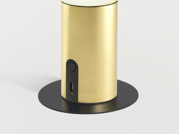 marset Zubehör Metallscheibe + Magnet für Akku-Leuchte LED Dipping Light Portable Nahaufnahme